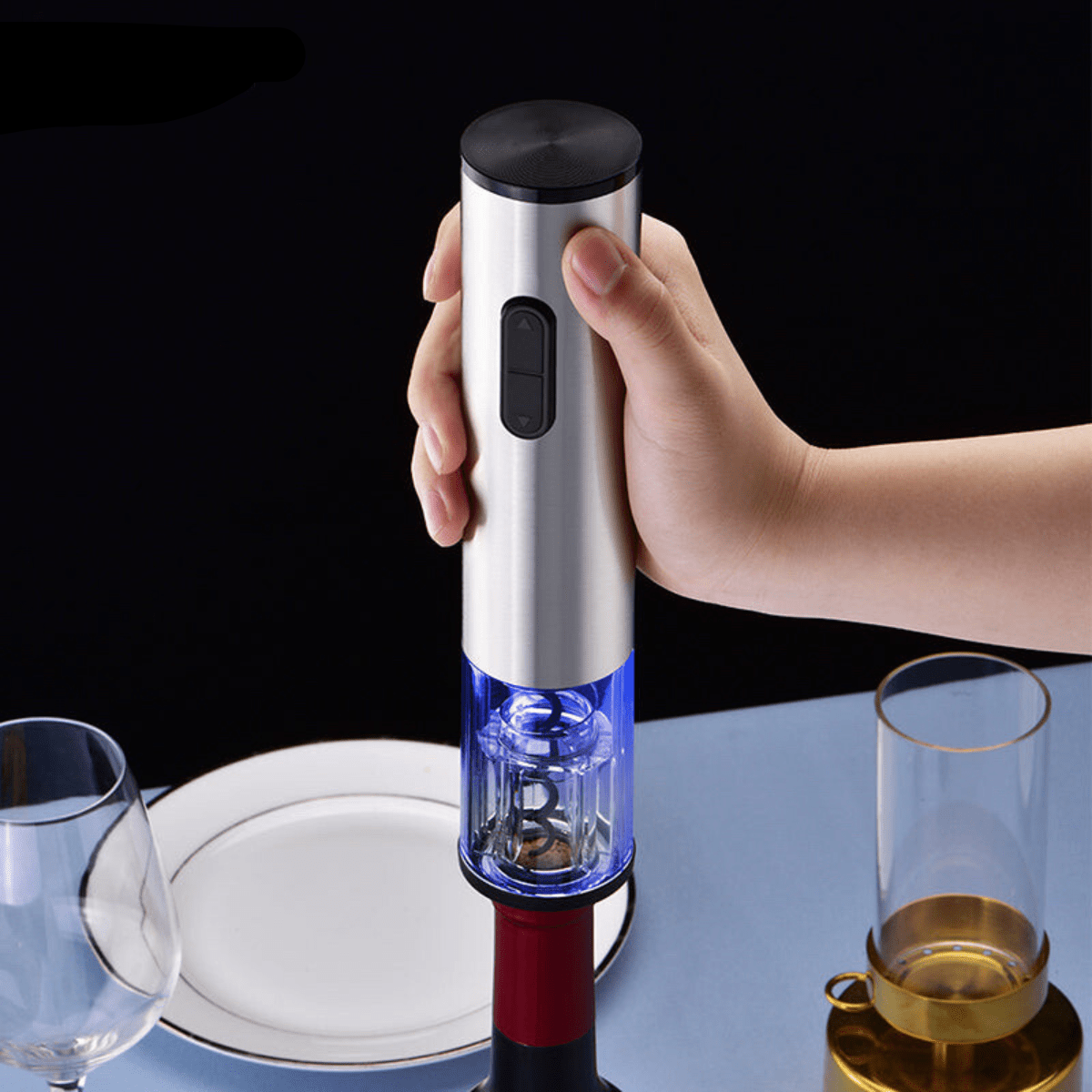 Effortless Electric Wine Opener Set for Seamless Entertaining