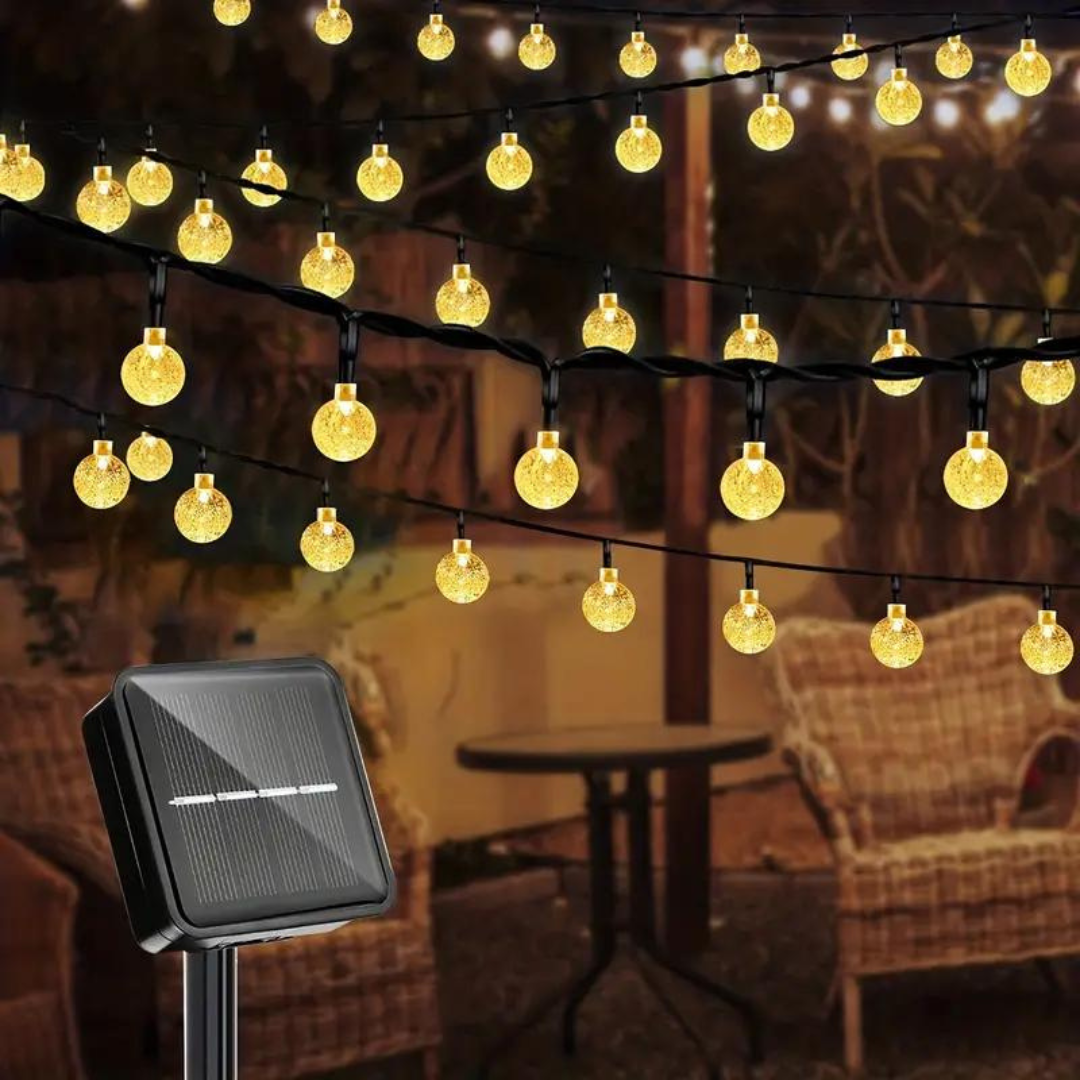Outdoor Solar Fairy Lights - Eco-Friendly Illumination