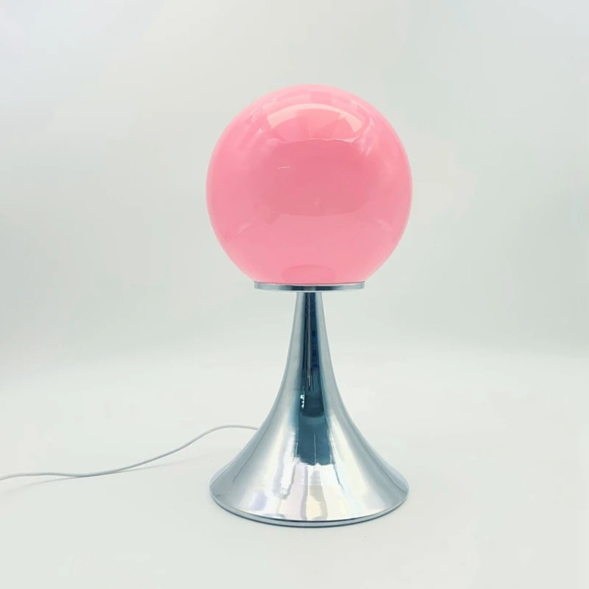 Elegant Glass Lamp with Dimmable LED - Modern Design