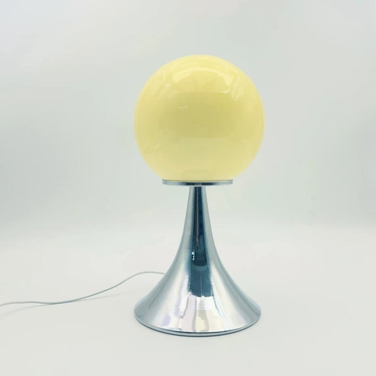Elegant Glass Lamp with Dimmable LED - Modern Design