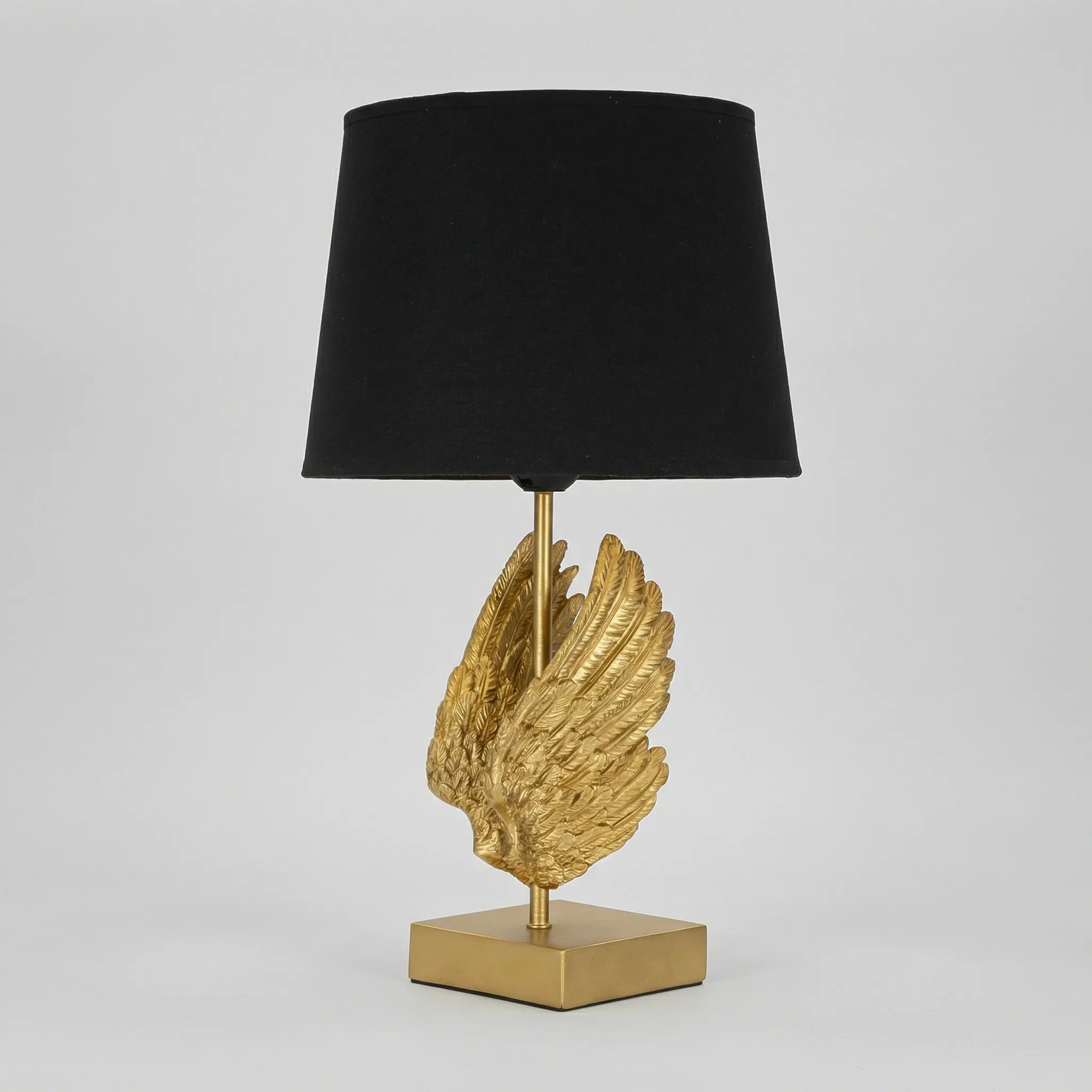 Decorative Table Lamp with Wing Design