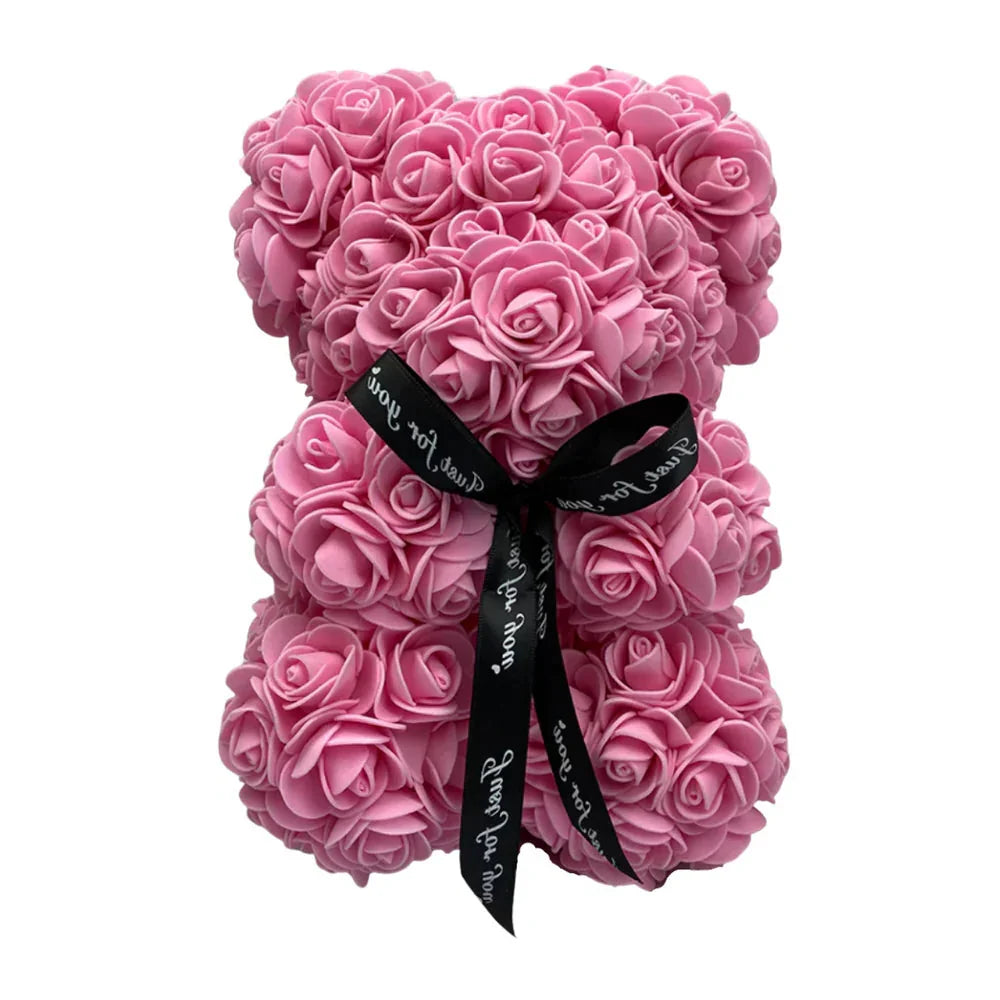 Charming Rose Plush Bear for Every Occasion