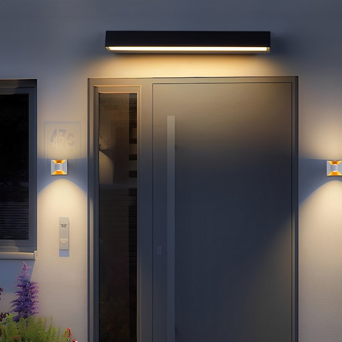 Sleek Outdoor LED Accent Light with Waterproof Design