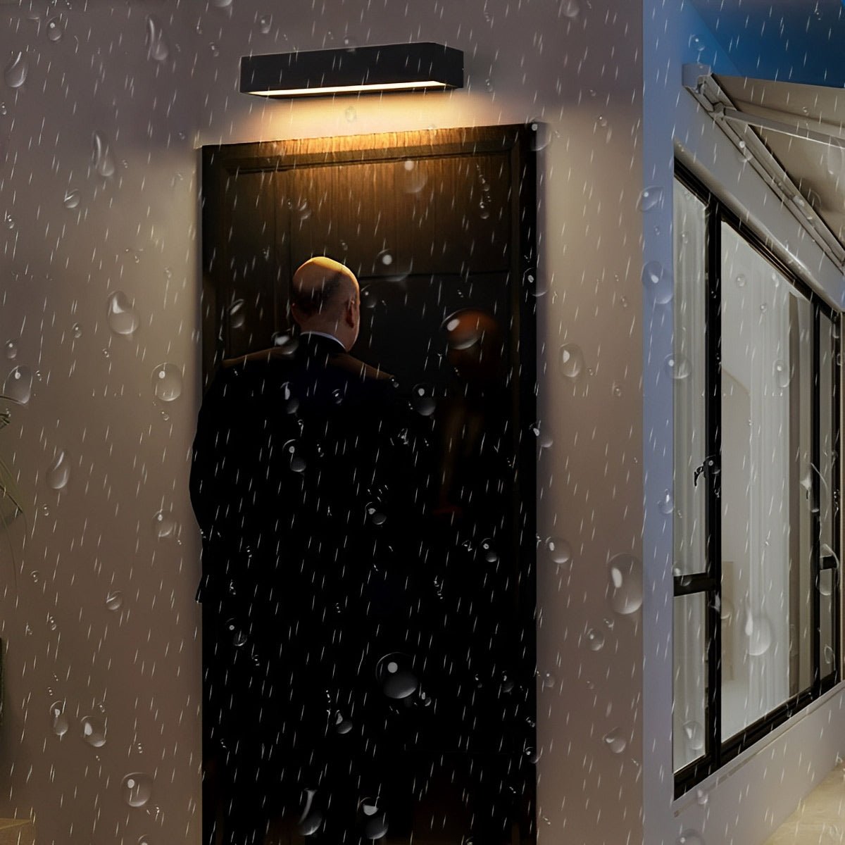 Sleek Outdoor LED Accent Light with Waterproof Design