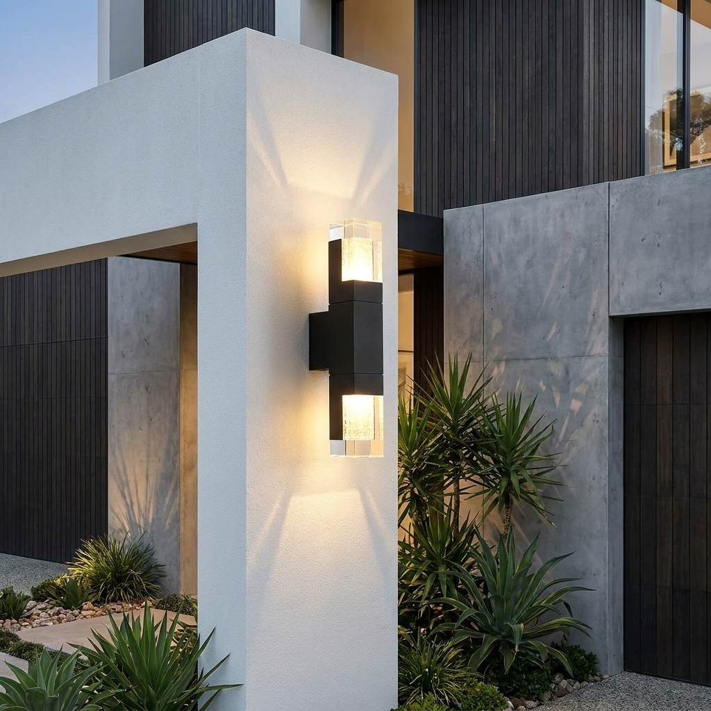 Smart Motion-Activated Outdoor Wall Sconce for Any Weather