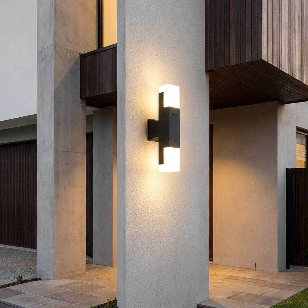 Smart Motion-Activated Outdoor Wall Sconce for Any Weather