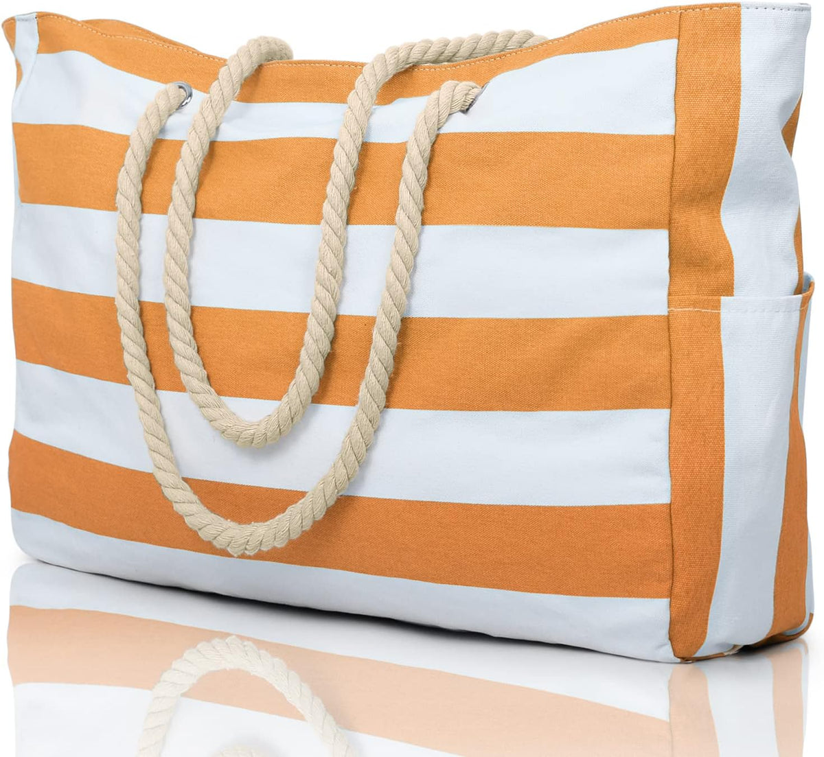 Spacious Waterproof Beach Bag with Versatile Pockets for Fun in the Sun