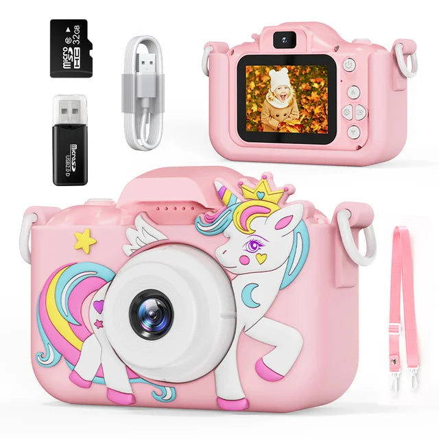 Kids' Snap & Play Camera with 32GB Memory Card