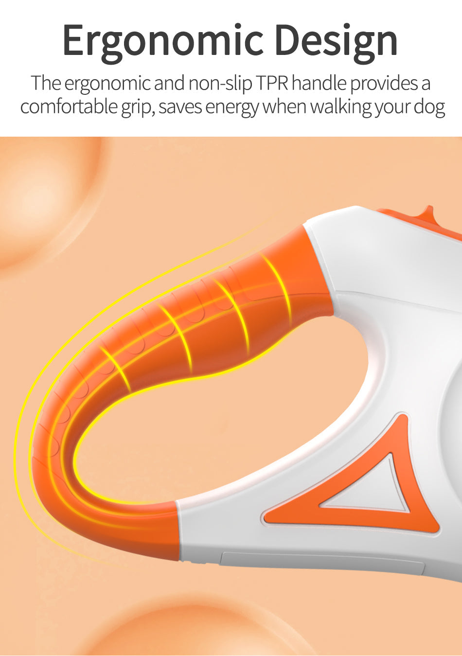 Smart Light-Up Dog Leash with Ergonomic Grip