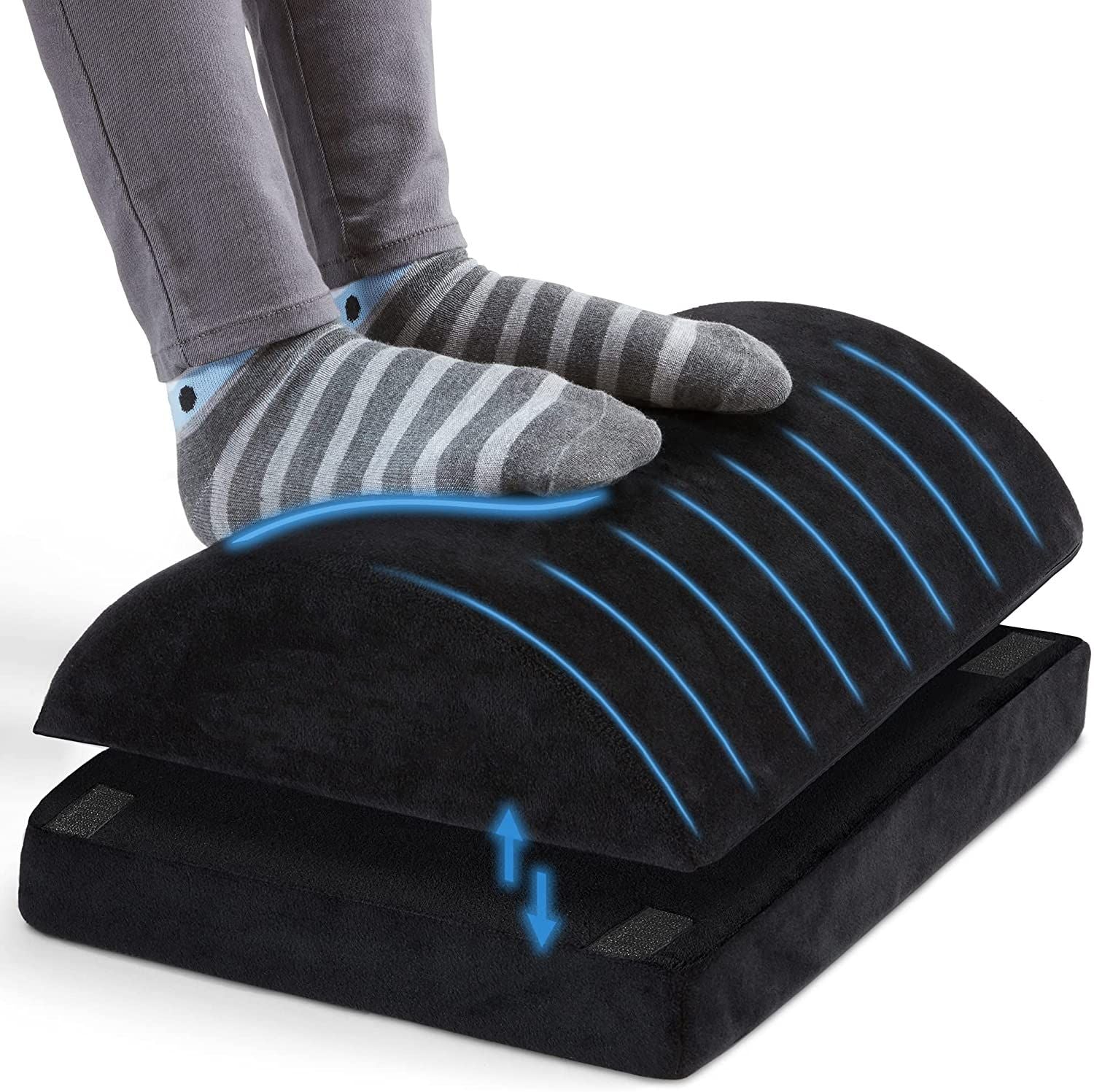 Ergonomic Under-Desk Foot Support for Ultimate Comfort