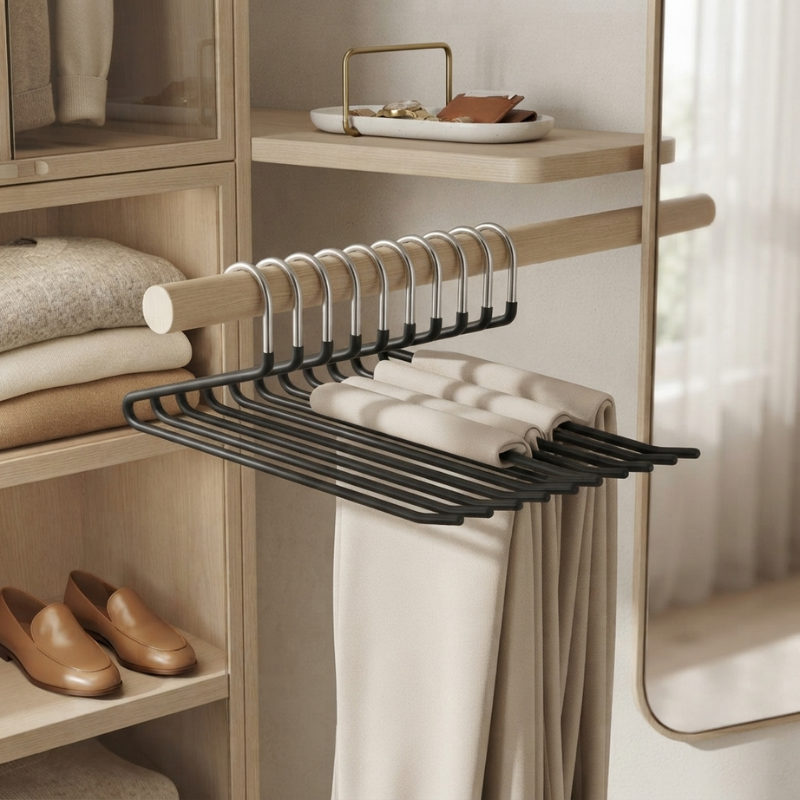 10-Piece Z-Style Pants Organizer for Efficient Storage