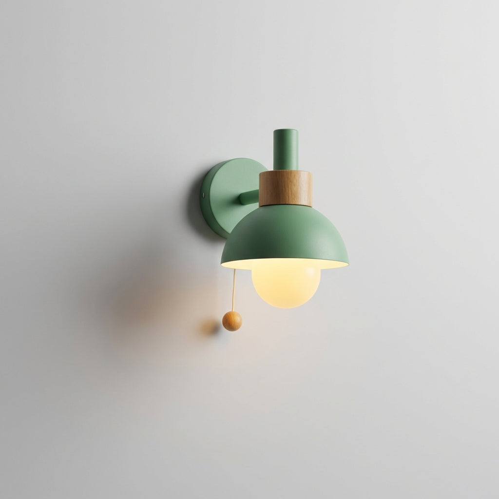 Wall Sconce in Soft Pastel Colors