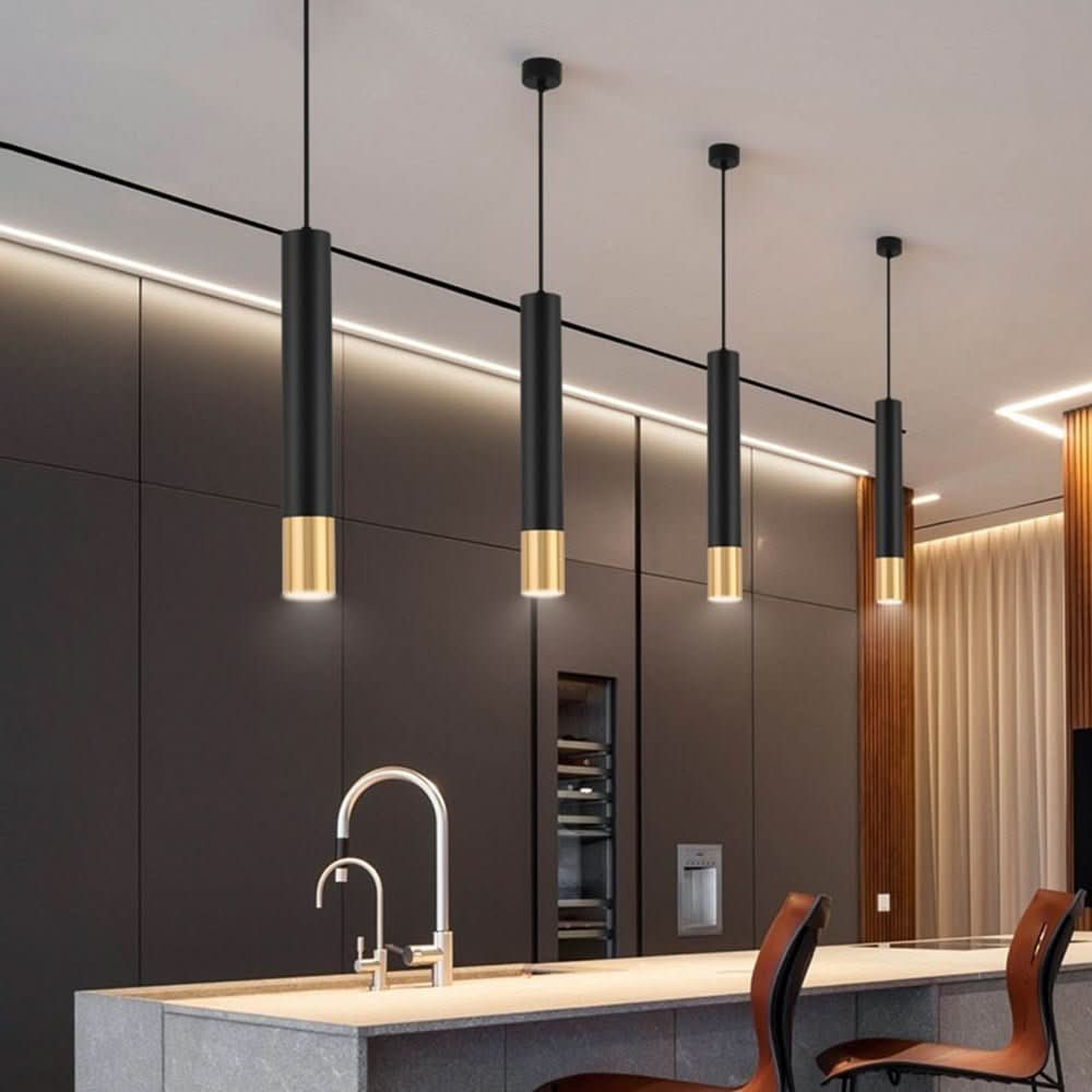 Stylish Adjustable Pendant Light with Versatile LED Options