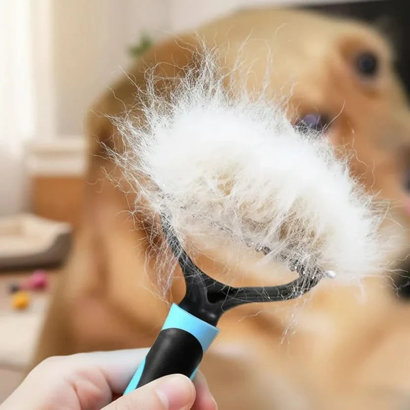 PetGroom Pro – Versatile Dual-Sided Shedding Brush for Pets