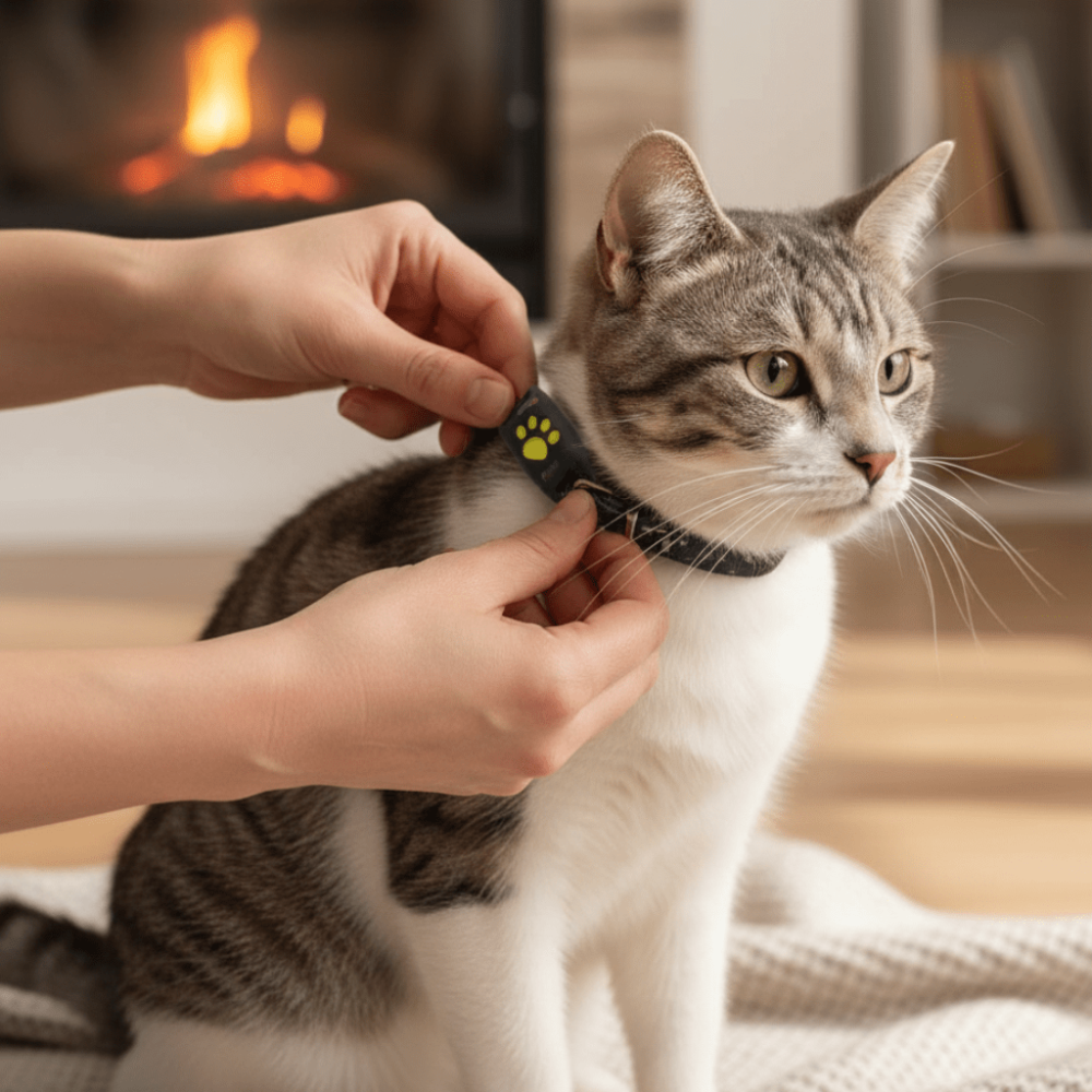 Feline SafeGuard | Smart GPS Collar for Cats with Live Tracking