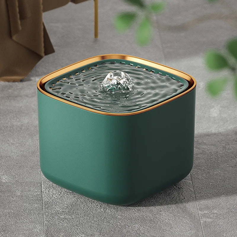 WhisperFlow Pet Water Dispenser | 3L Fountain with Customizable Flow