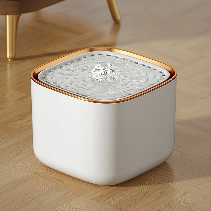 WhisperFlow Pet Water Fountain | 3L Adjustable Hydration System