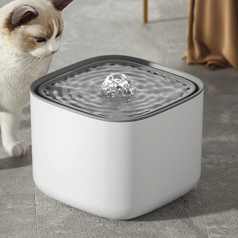 WhisperFlow Pet Water Fountain | 3L Adjustable Hydration System