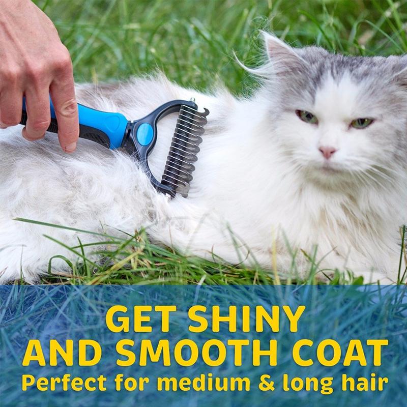 FurEase | Ultimate Grooming Brush for Dogs and Cats