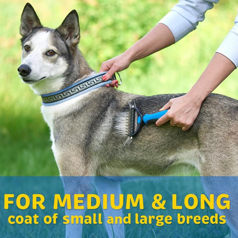 FurEase | Ultimate Grooming Brush for Dogs and Cats