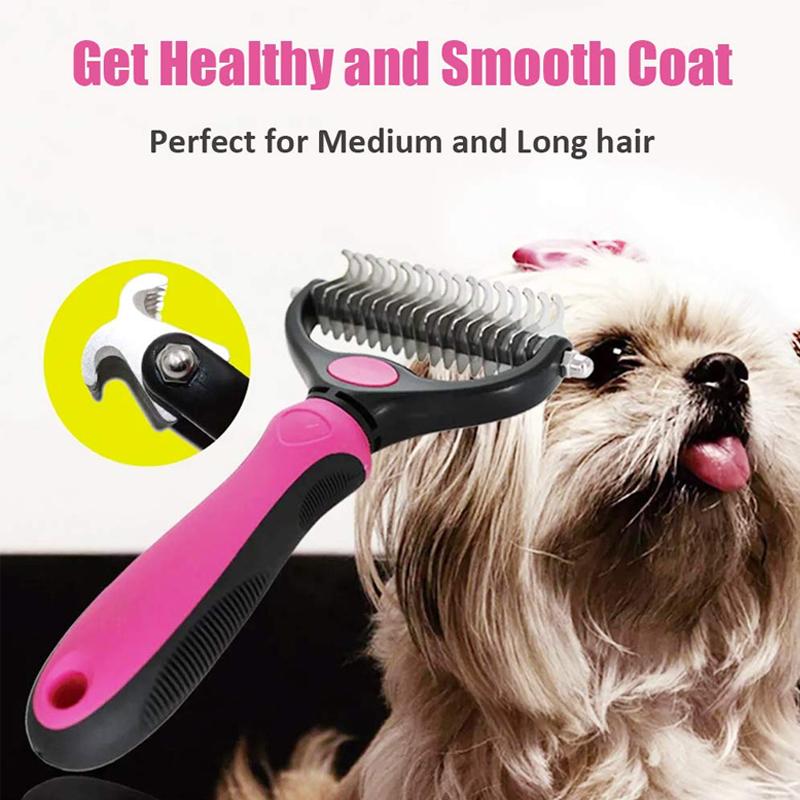 FurEase | Ultimate Grooming Brush for Dogs and Cats