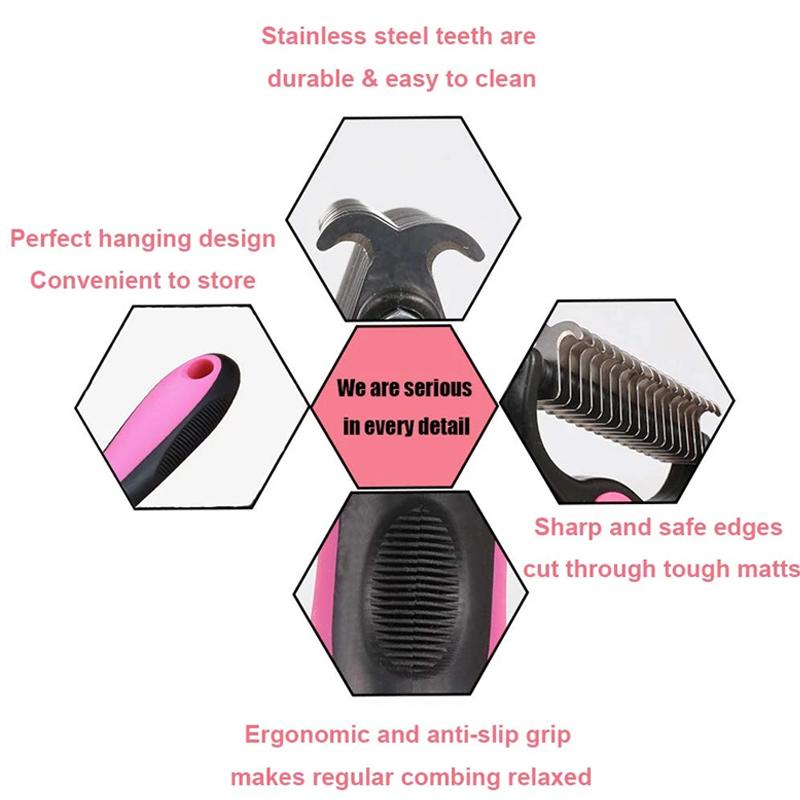 FurEase | Ultimate Grooming Brush for Dogs and Cats