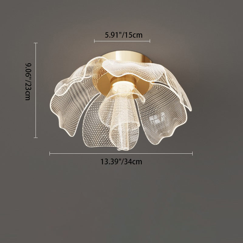 FloraLite | Chic LED Flush Mount Light for Modern Interiors