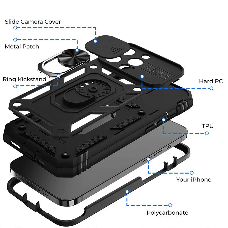 Durable Magnetic Smartphone Protector Case