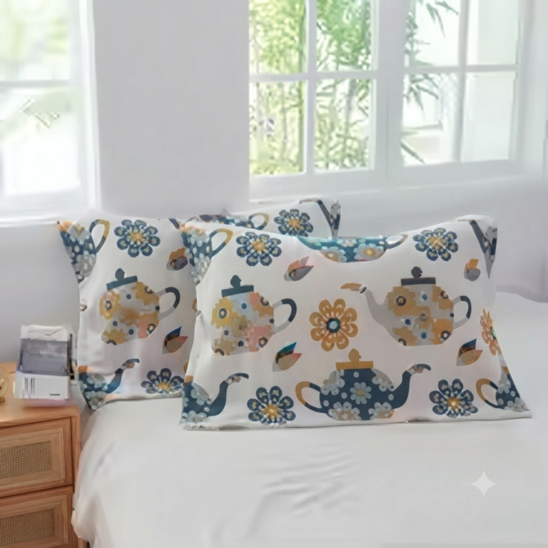 Cotton Pillowcase Duo for Year-Round Comfort