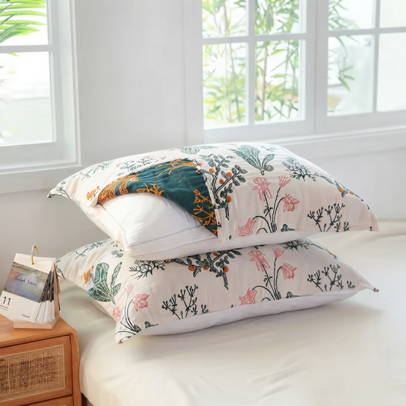 Cotton Pillowcase Duo for Year-Round Comfort