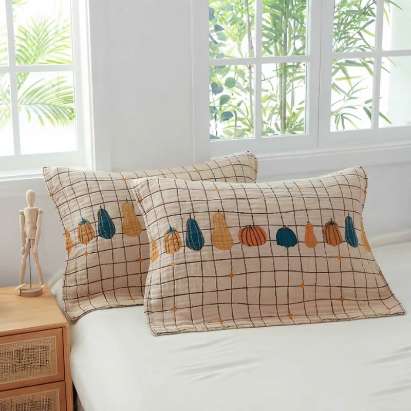 Cotton Pillowcase Duo for Year-Round Comfort