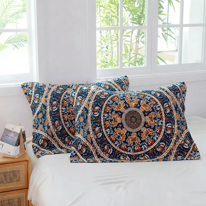 Cotton Pillowcase Duo for Year-Round Comfort