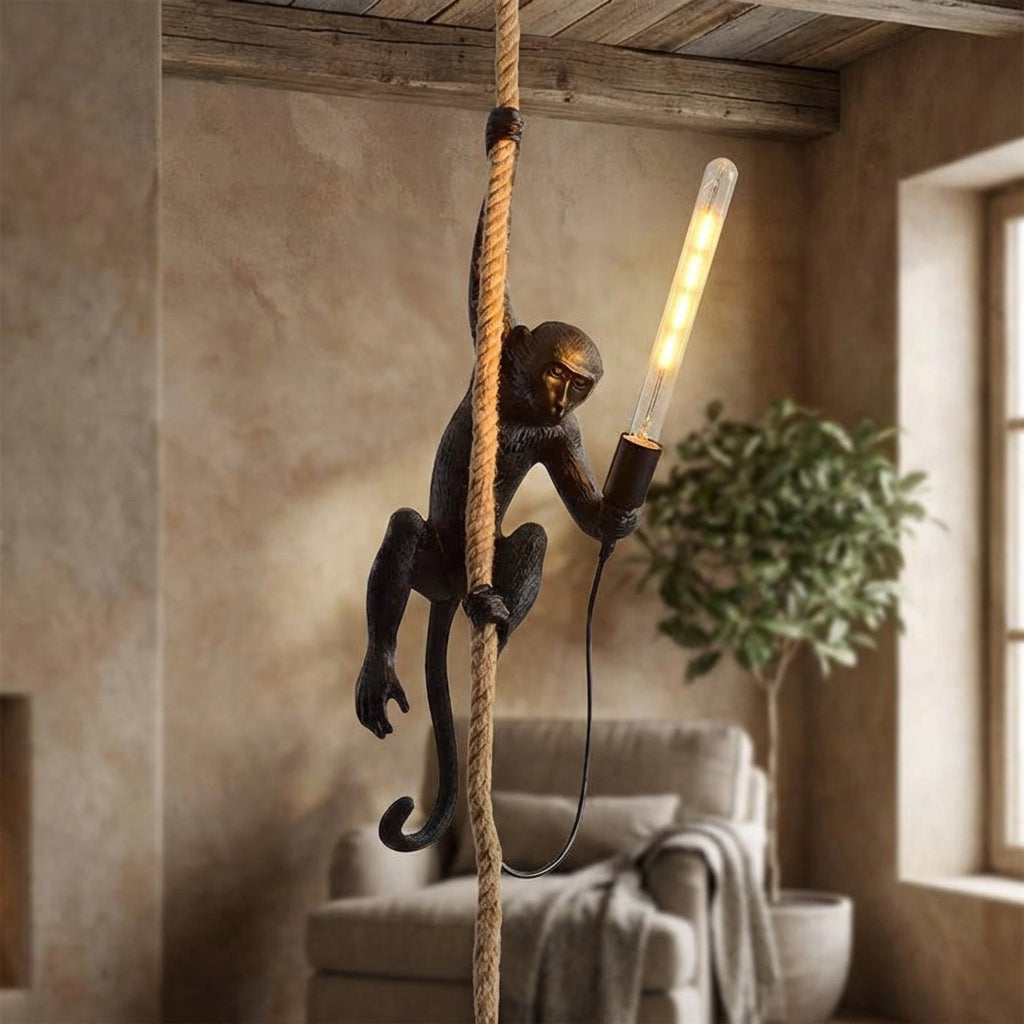 Whimsical Hanging Light Fixture for Cozy Environments