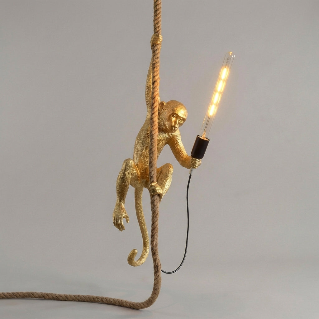 Whimsical Hanging Light Fixture for Cozy Environments
