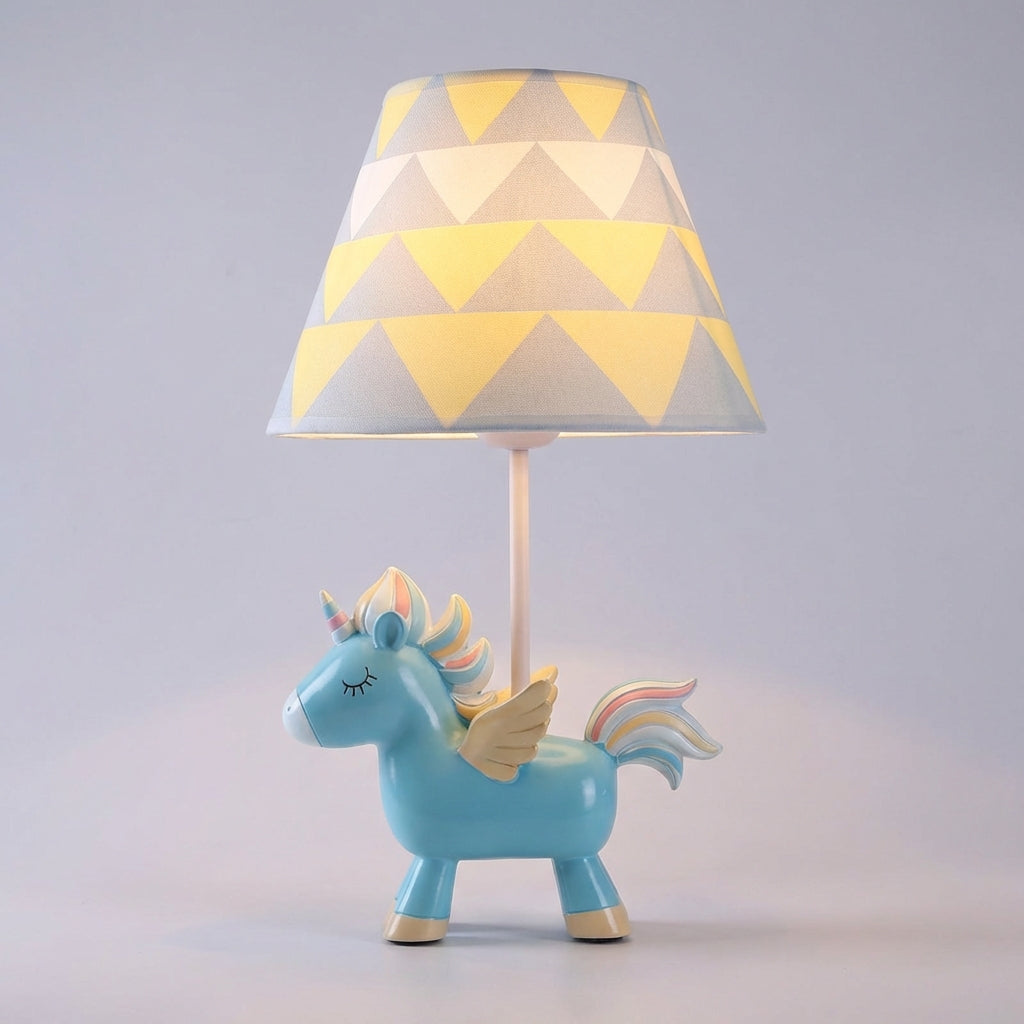 Charming Unicorn Night Light - Colorful Table Lamp