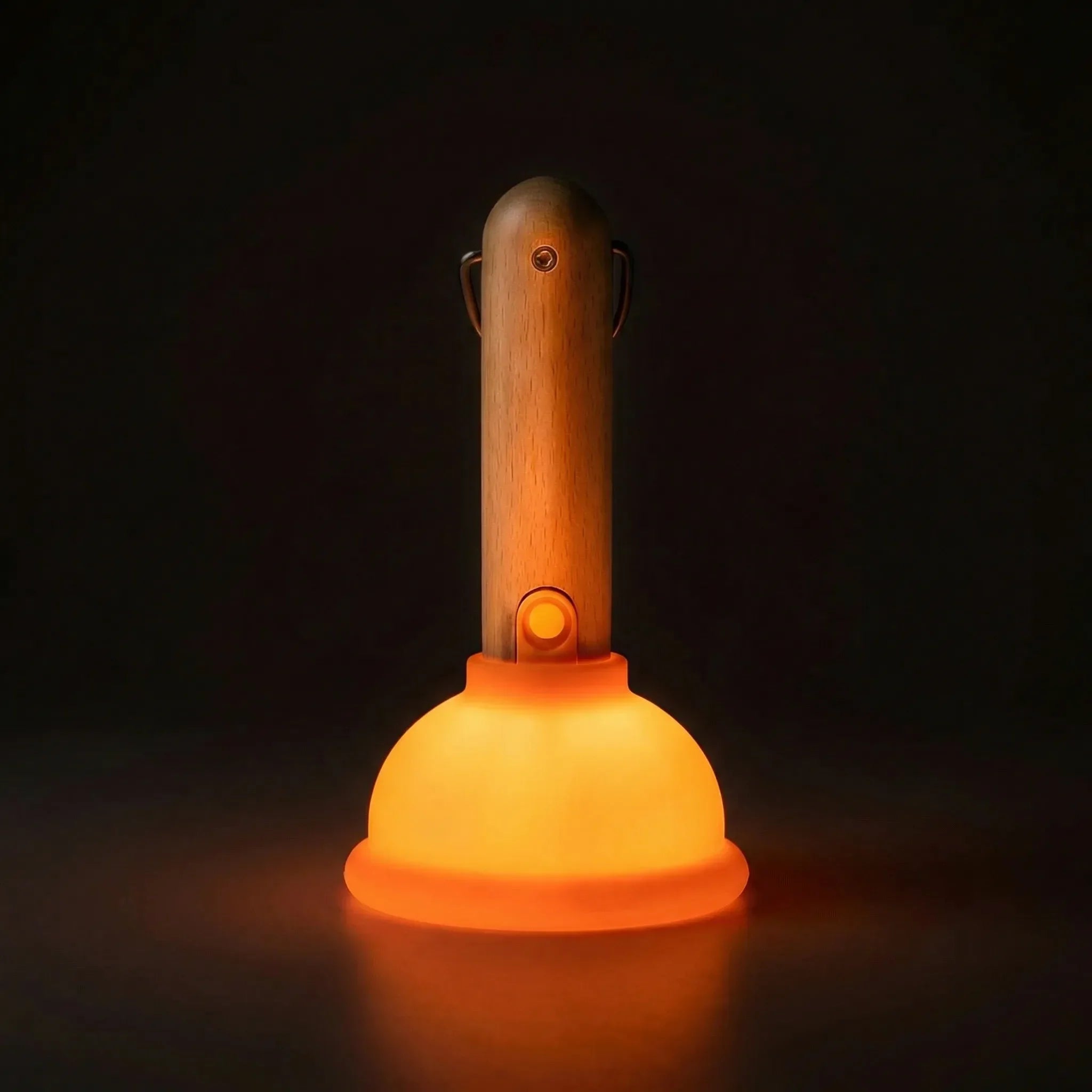 LED Lamp with Plunger Design