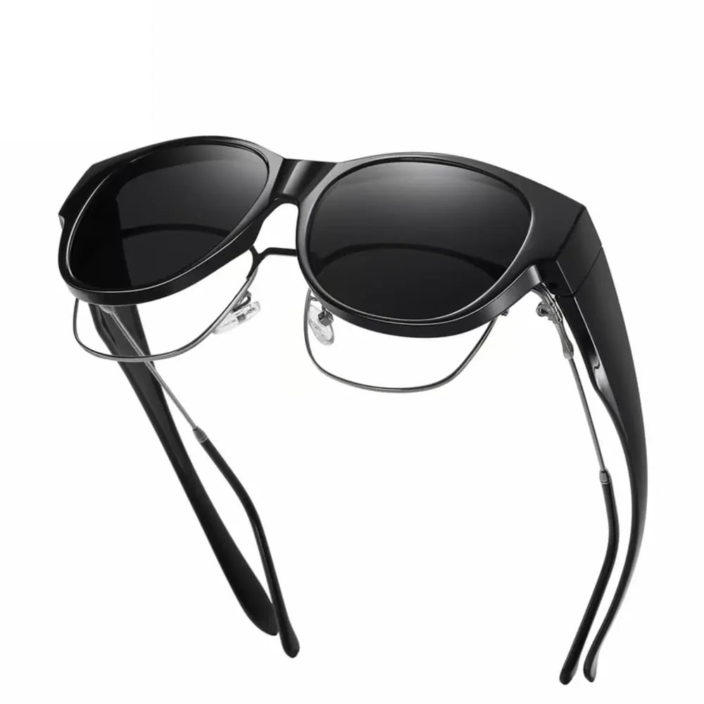 Clip-On Sun Shades – Polarized Protection for Eyeglass Users