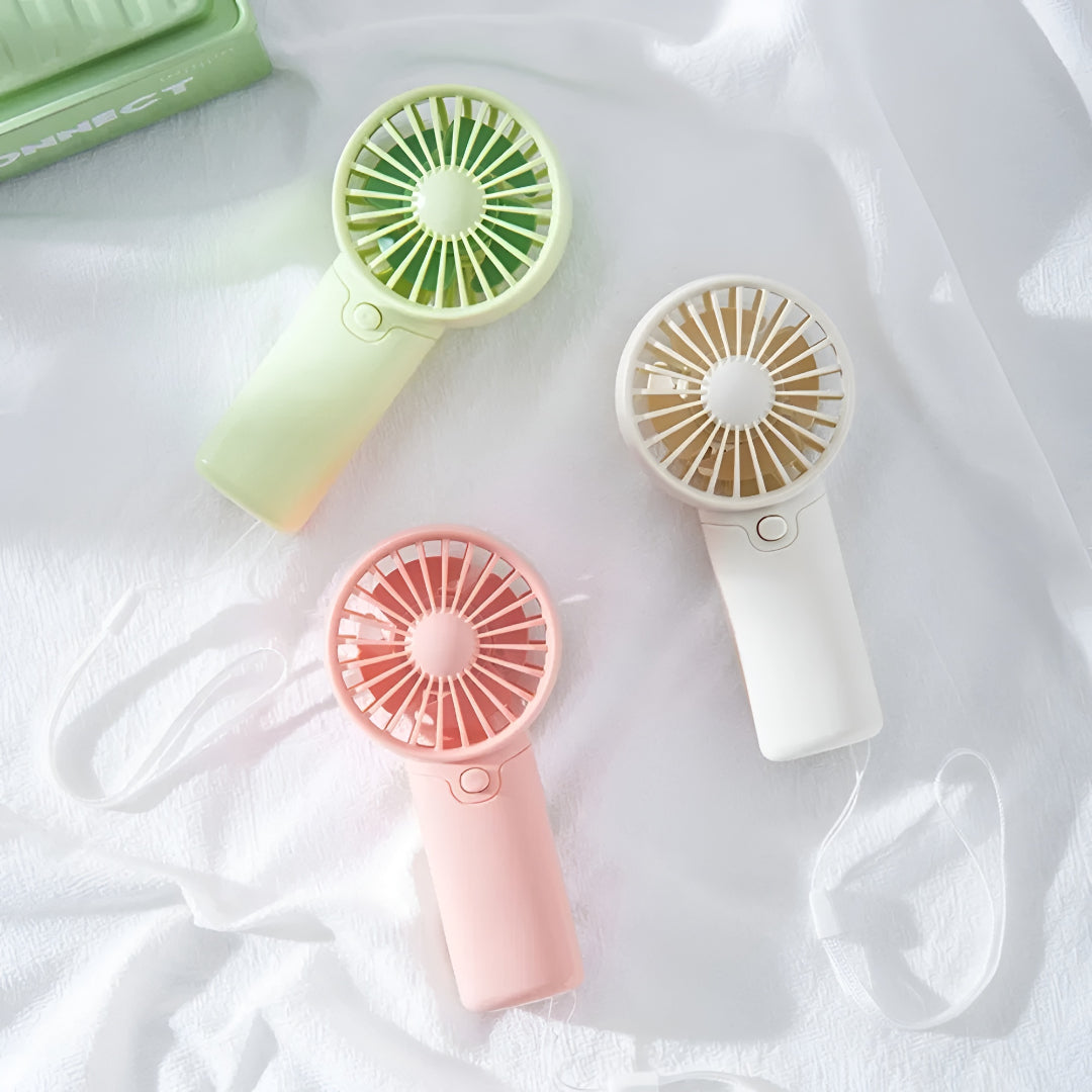 BreezeBuddy Portable Fan | Compact, Battery-Operated & Travel-Friendly