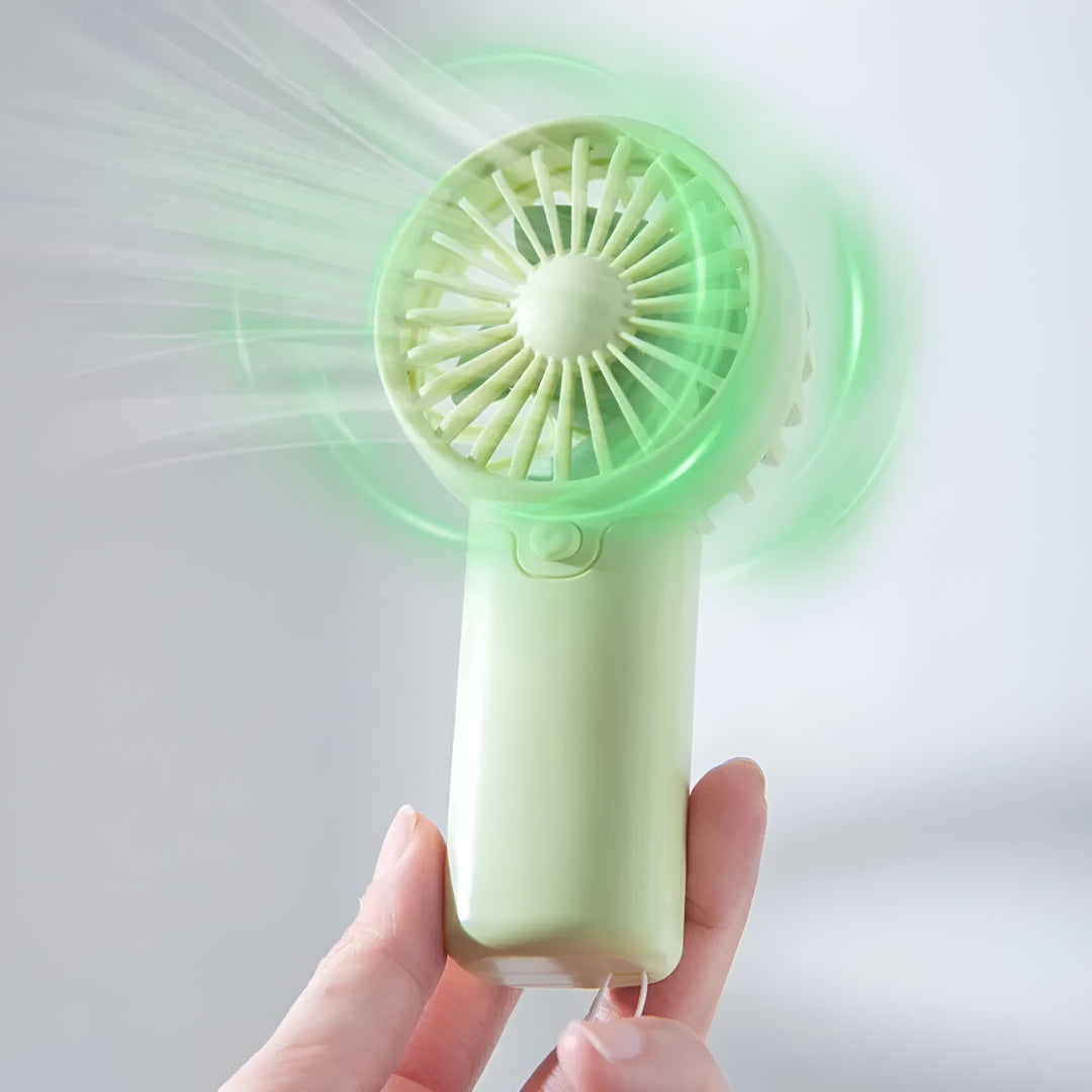 BreezeBuddy Portable Fan | Compact, Battery-Operated & Travel-Friendly