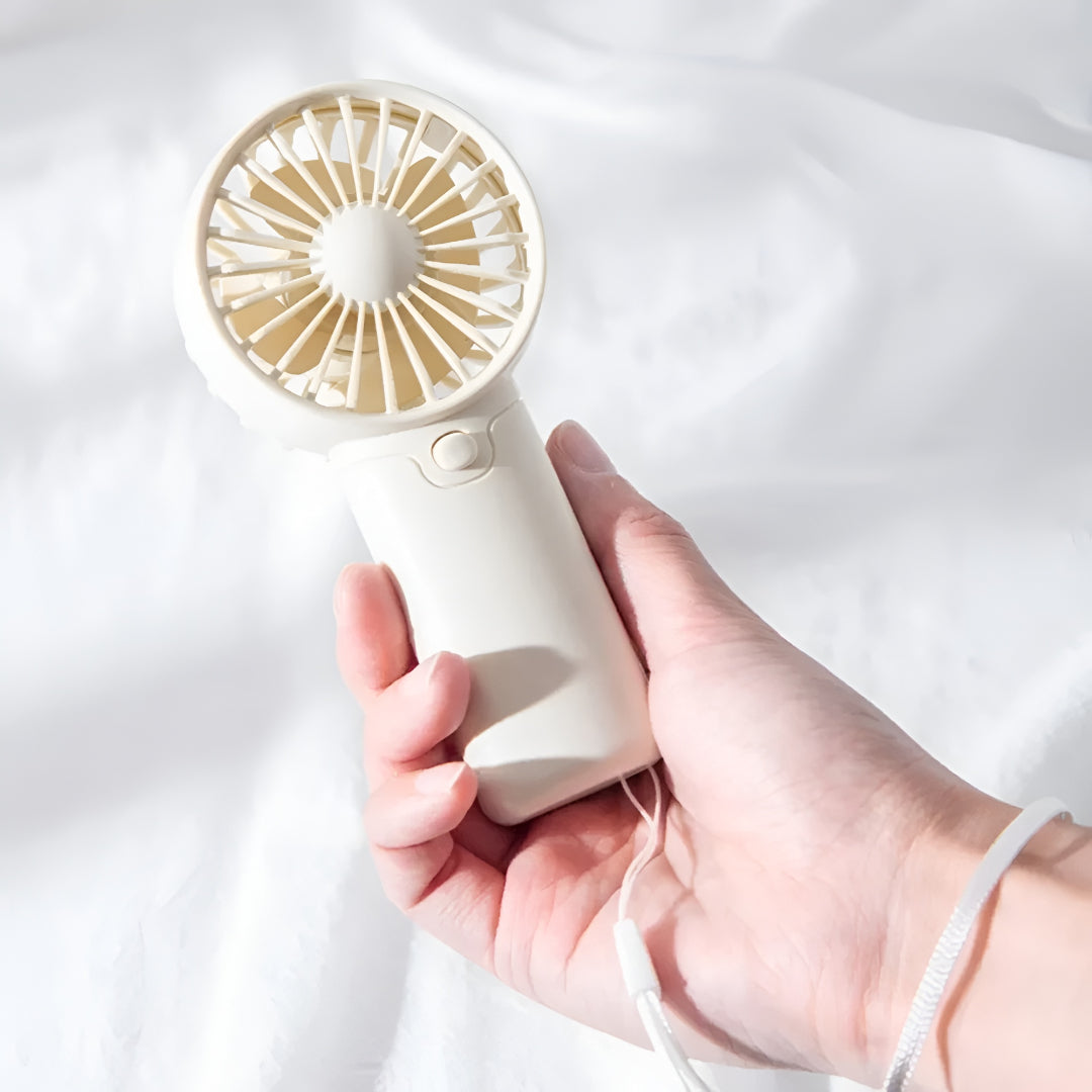 BreezeBuddy Portable Fan | Compact, Battery-Operated & Travel-Friendly