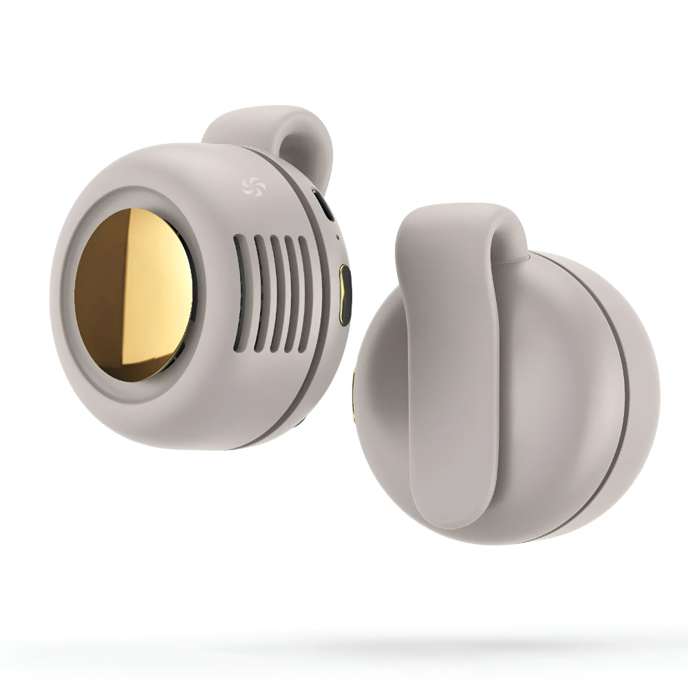 Hands-Free Portable Fan - Clip-On Cooling Solution for Active Lifestyles