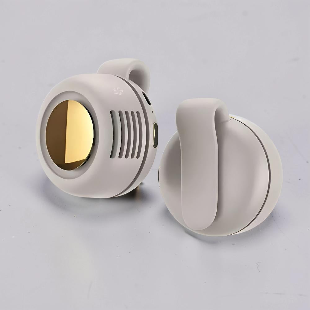 Compact Rechargeable Handheld Fan with Turbo Boost Feature