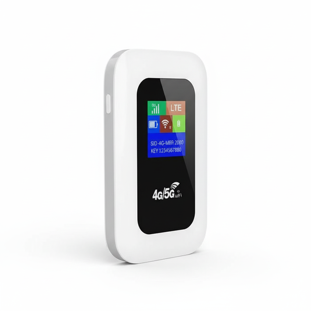 Compact 5G Mobile Wi-Fi Hub | Secure & Long-Lasting Connectivity