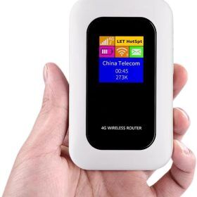 Ultra-Compact 5G Wi-Fi Hub for Seamless Internet Anywhere