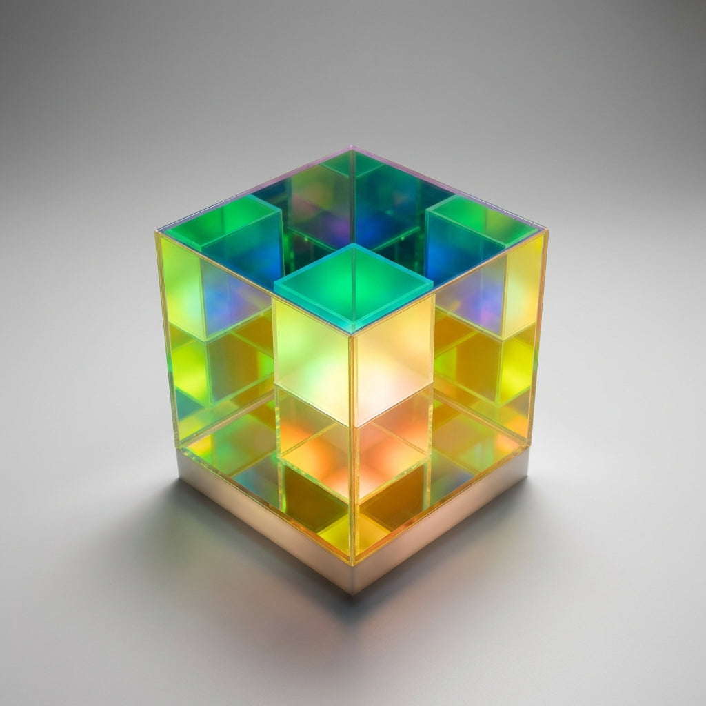 LED Ambient Lamp for Portable Use - Colorful Design