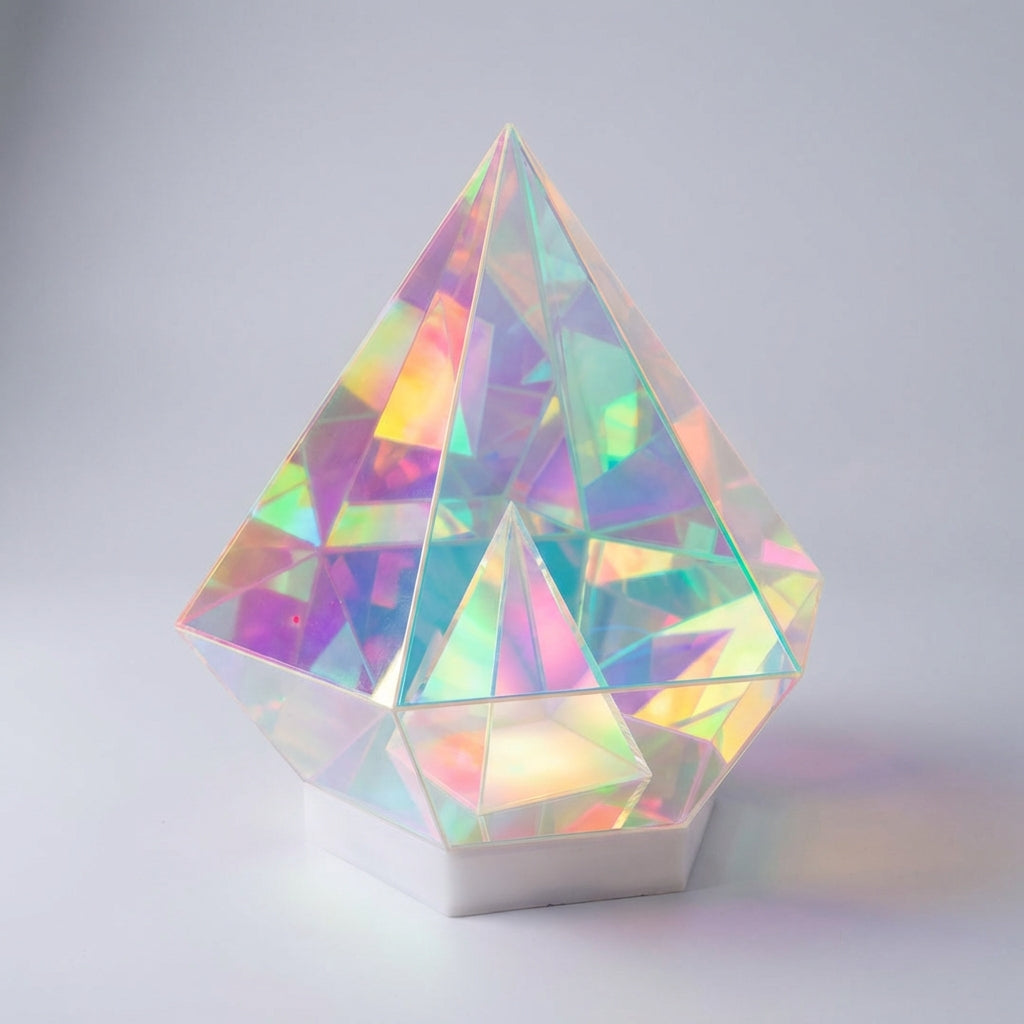 LED Ambient Lamp for Portable Use - Colorful Design