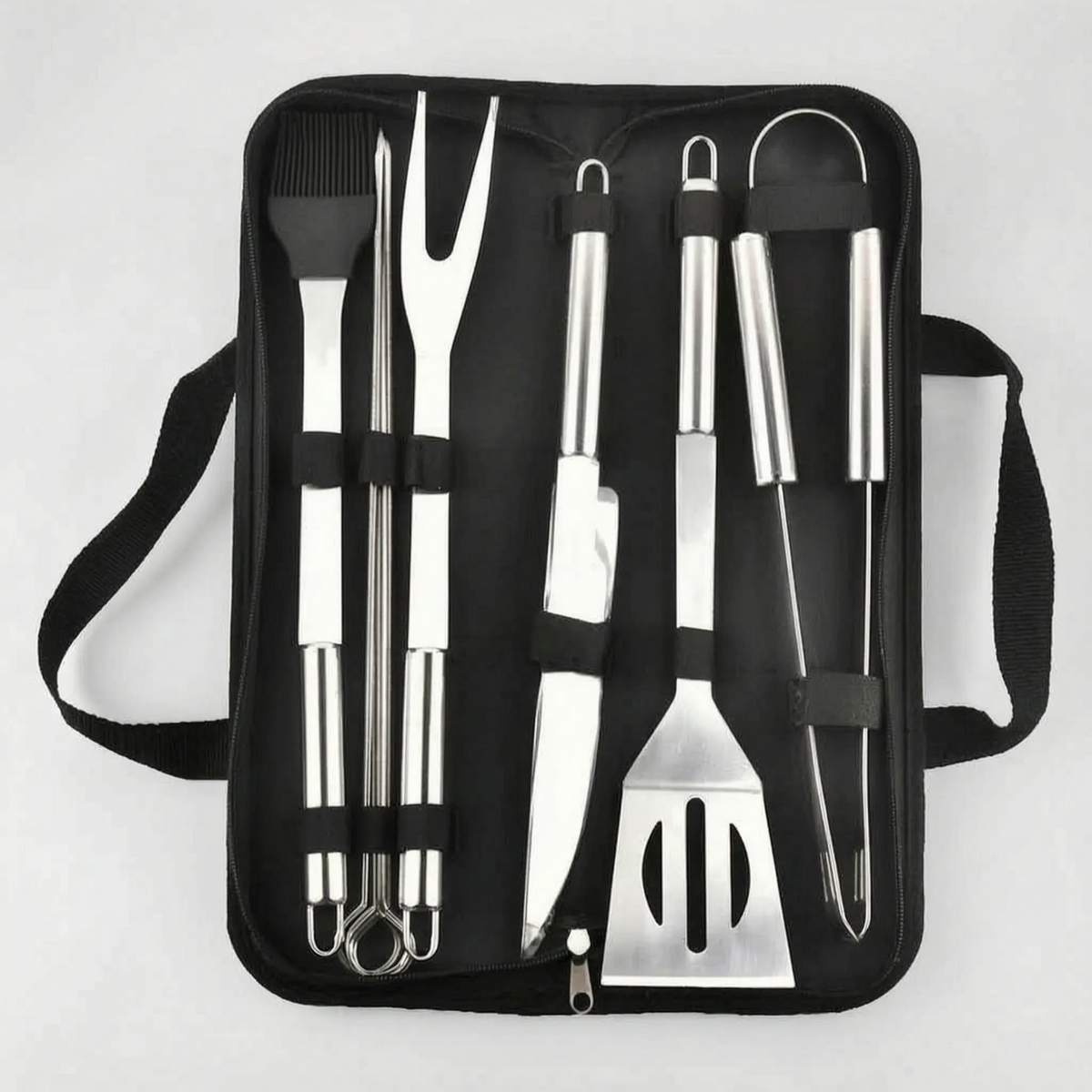 Compact Grill Tool Kit for Barbecue