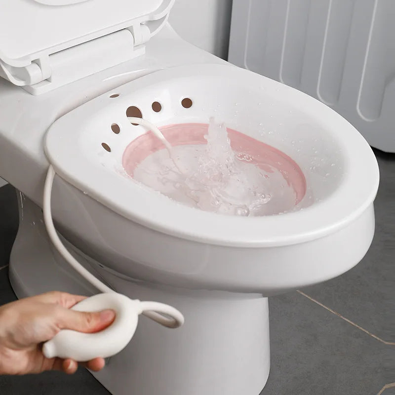 Travel-Friendly Hygiene Bowl | Compact Design for Clean Comfort