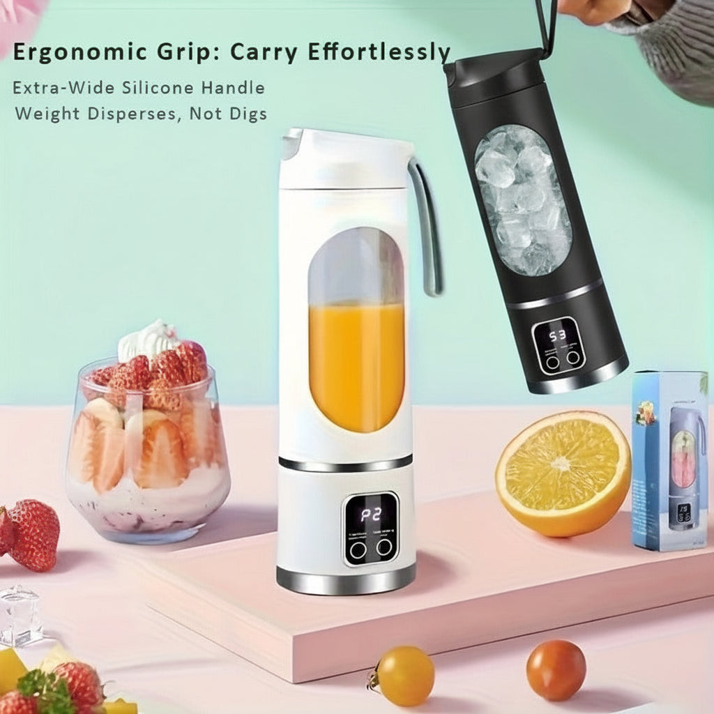 On-the-Go Blender | Rechargeable Smoothie Maker for Instant Drinks
