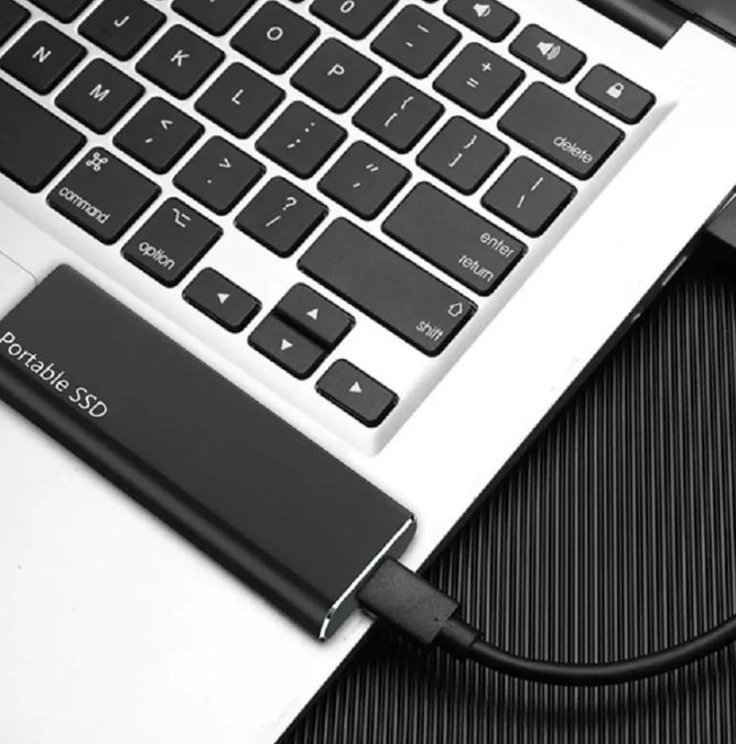 4TB Sleek Portable Storage Drive | USB-C with Quick Transfer